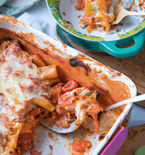 Vegetariánské lasagne se zeleninou