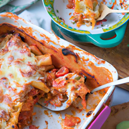 Vegetariánské lasagne se zeleninou