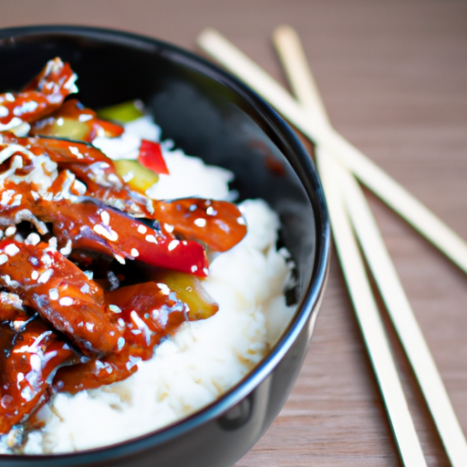 Hovězí teriyaki s jasmínovou rýží