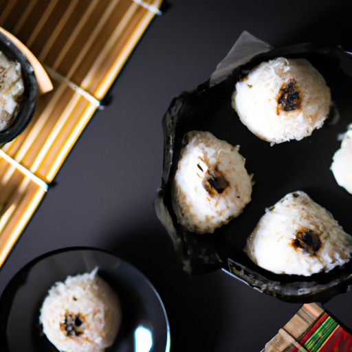 Japonské rýžové kuličky onigiri