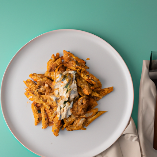 Penne s rajčaty a mozzarellou
