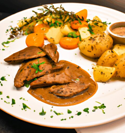 Pečená vepřová kýta s knedlíkem