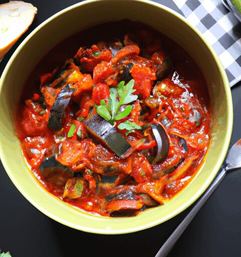 Ratatouille s aromatickými bylinkami