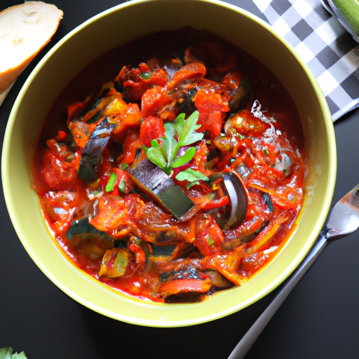 Ratatouille s aromatickými bylinkami