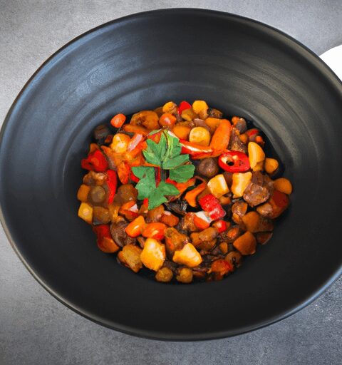 Hovězí kari s rajčaty