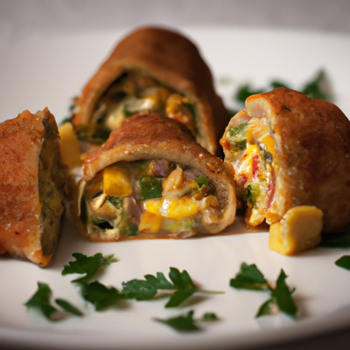 Krůtí roláda s hříbky Duxelles