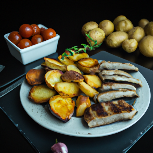 Opečený losos s česnekovým máslem