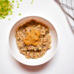 Těstoviny s krevetami a pestem