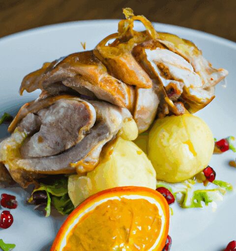 Tradiční pečená moravská kachna