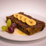 Pečený křenový králík na houbařském risottu