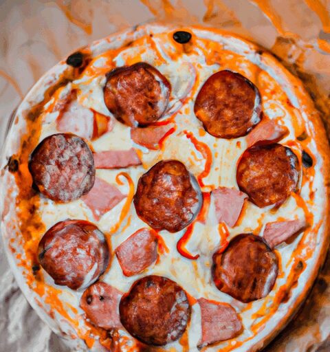 Římská pizza s pěti sýry