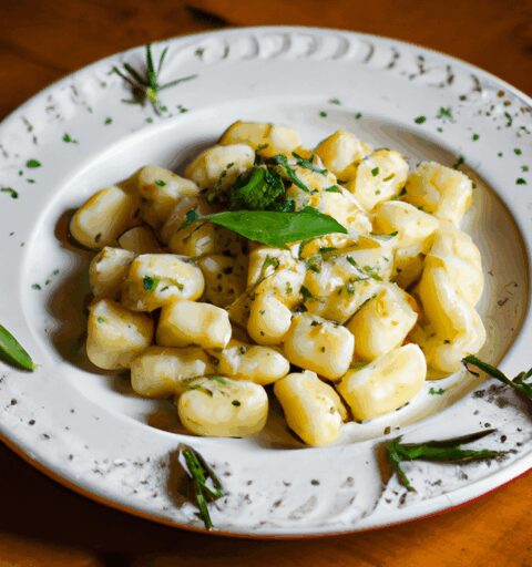 Gnocchi s rajčaty a bazalkou