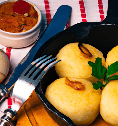 Tradiční český vepřo knedlo zelo