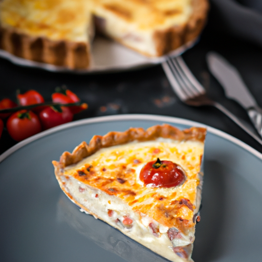 Quiche Lorraine s kozím sýrem