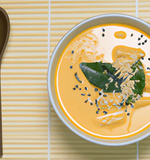 Kuřecí kari s bambusem