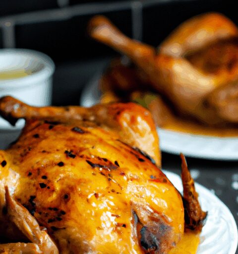 Americké pečené kuře s bylinkami