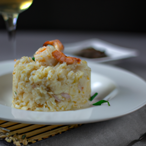 Risotto s houbami a parmskou šunkou