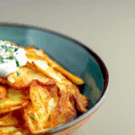 Bramborová quiche s kozím sýrem