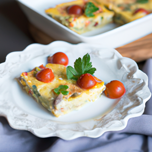 Bramborová quiche s kozím sýrem