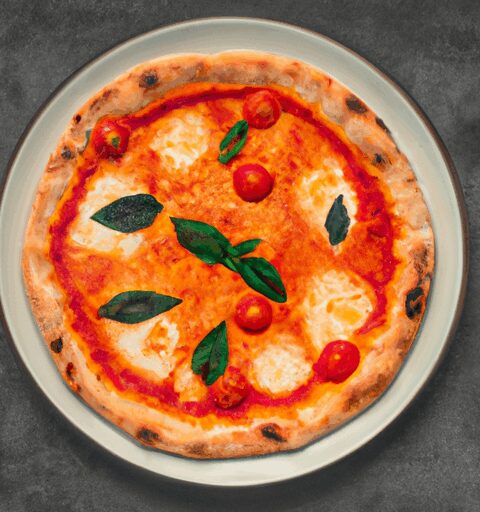 Klasická italská pizza Margherita