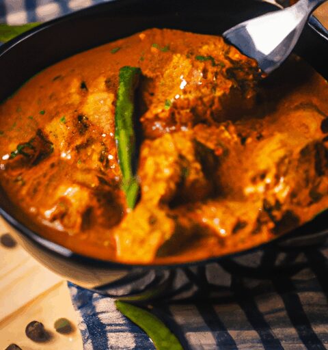 Masala s kuřecím masem