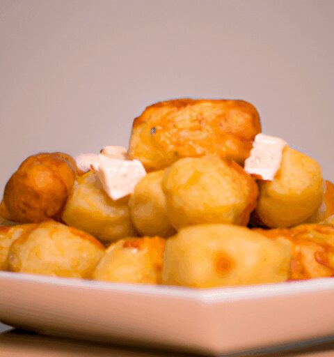 Tradiční české knedlíky s koprem