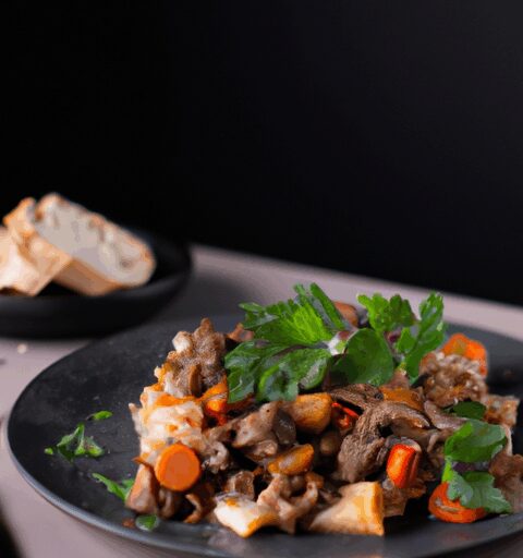 Kuřecí ragú po provensálsku