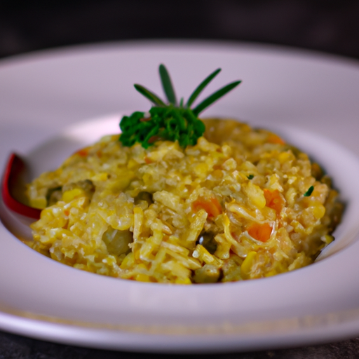 Risotto s čerstvou zeleninou