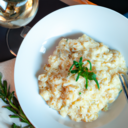 Risotto s hříbky a parmezánem