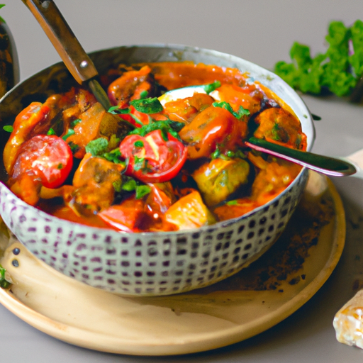 Kuřecí ratatouille s bylinkami