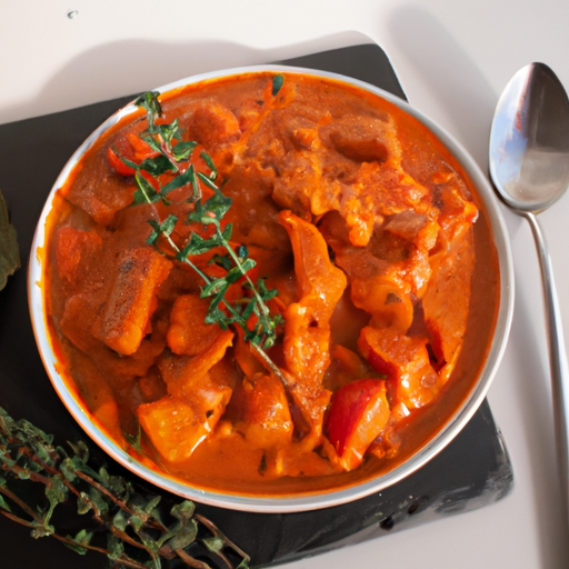 Rychlý guláš z tempehu a zeleniny