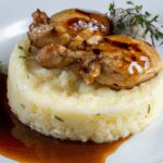 Těstoviny carbonara s kuřecím masem