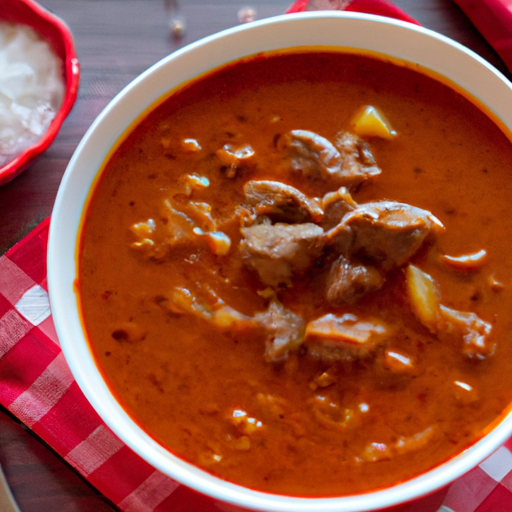 Staročeský guláš s knedlíkem