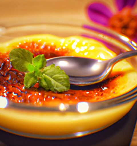 Creme Brulee s vanilkovým aroma